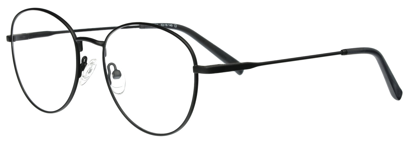 Eyebar Brille Luxemburg für Herren in Matt Schwarz 151051